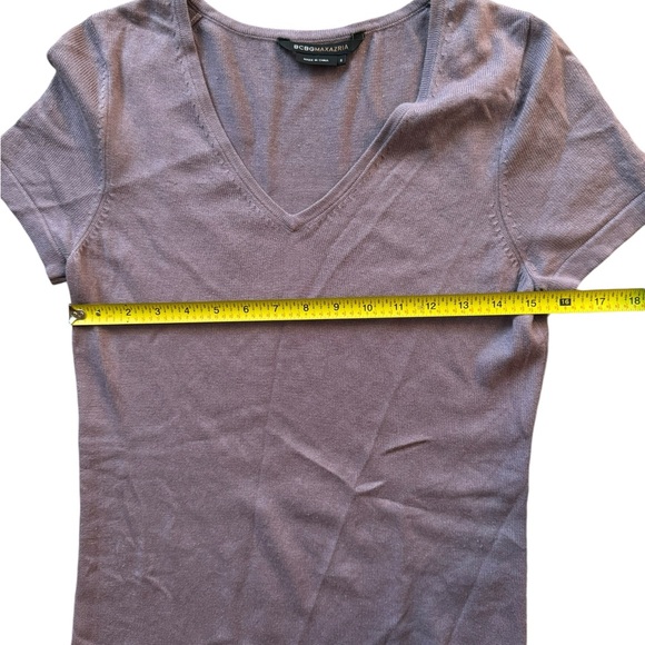 BCBG MAXAZARIA SILK & CASHMERE SWEATER DRESS. SMALL - Picture 5 of 8